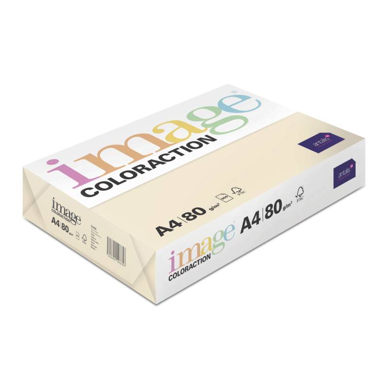 Kopipapir Image Coloraction A4 80g Dune Pale Cream 500ark/pkt