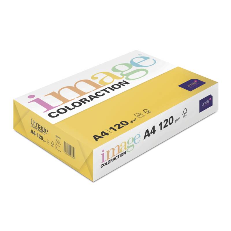 Kopipapir Image Coloraction A4 120g Hawaii guld 250ark/pkt