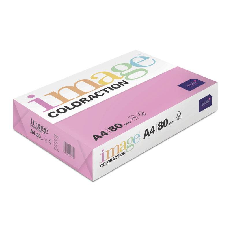 Kopipapir Image Coloraction A4 80g Malibu Neon pink 500ark/pkt