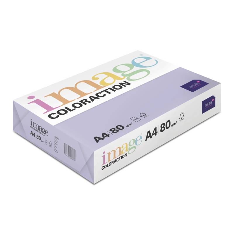 Kopipapir Image Coloraction A4 80g Tundra lys lilla 500ark/pkt
