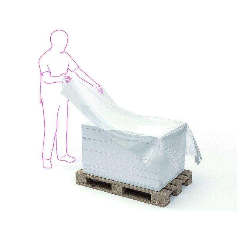 Topfolie 900x1100mm 400ark/rul perf. f/afrivning
