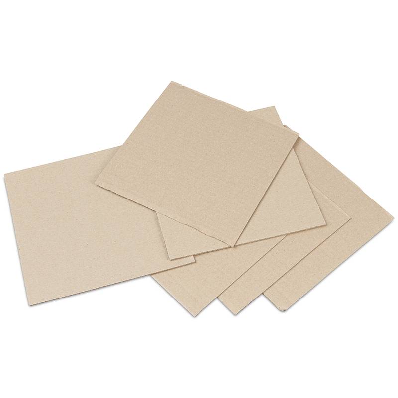 B&oslash;lgepapark 1398x998mm hvid/brun 2mm 1398 x 998 mm 1-lags E-flute