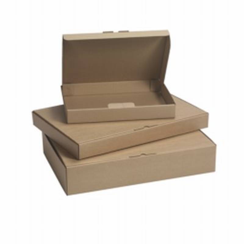 Konfektions&aelig;ske 400x285x50mm 3mm BB Post&aelig;ske 1-lags B-flute 3.000 mm