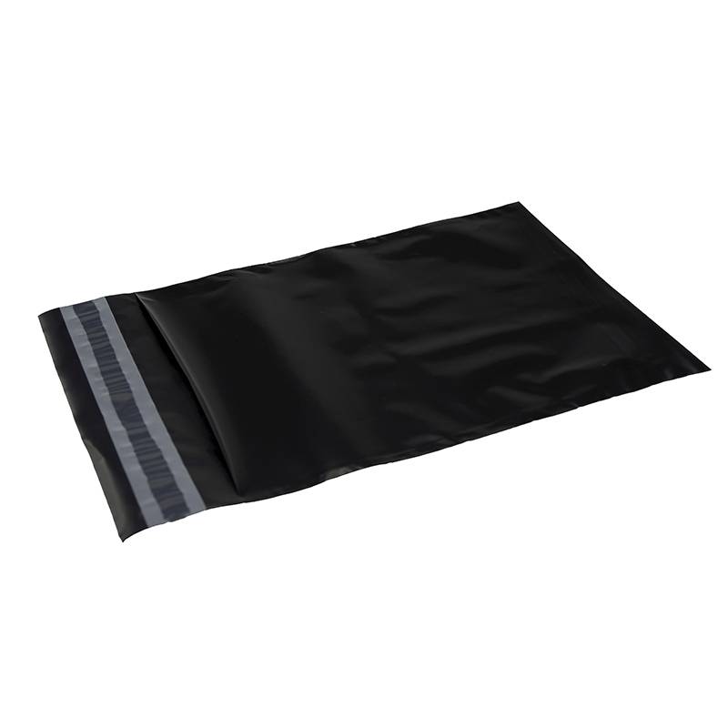 Forsendelsespose PE sort 190x250 100stk/pak