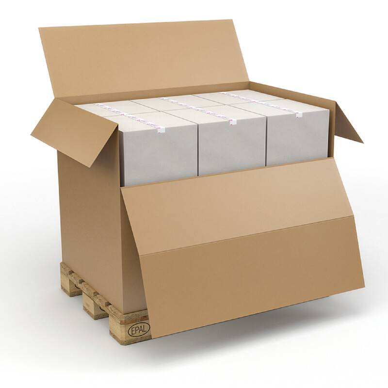 Container &frac12; pallekasse Master'In 3211 5mm 780x580x725mm