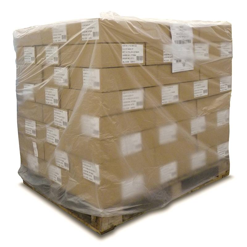Plastikh&aelig;tte i 100\% genanvendt plast til 1/1-palle 1200/900x700x0,045m