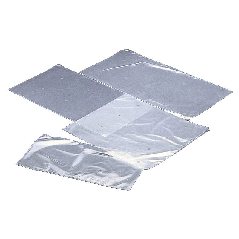 Plastikpose LDPE klar m/hul 250x500x0,025mm 1000stk/kar