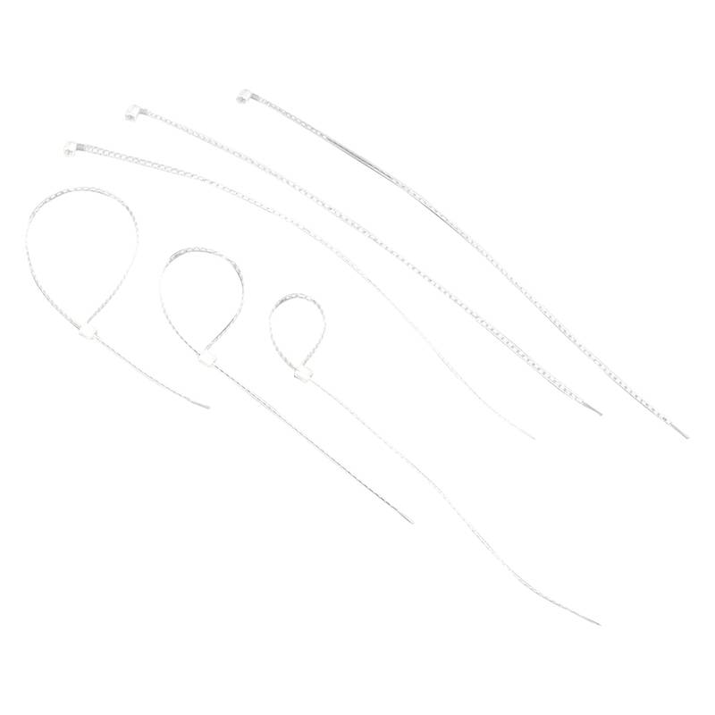 Kabelbindere Barlok 08470 175mm klar nylon/polyamid transparent hvid
