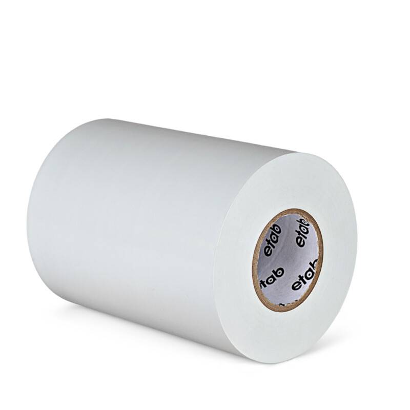 Tape Soft PVC Hvid 100mmx20m Markeringstape 100 mm x 20.00 m Rulle