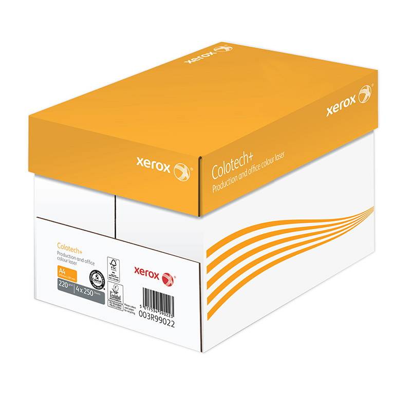 Kopipapir Xerox Colotech+ /pak hvid Eur palle 220g/m2 x 297mm