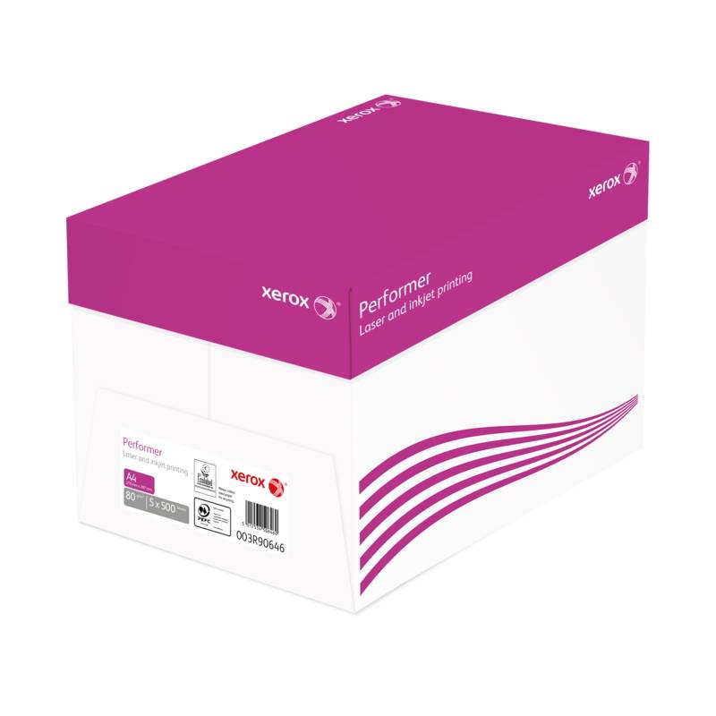 Kopipapir Xerox Performer 80g A4 500ark/pak