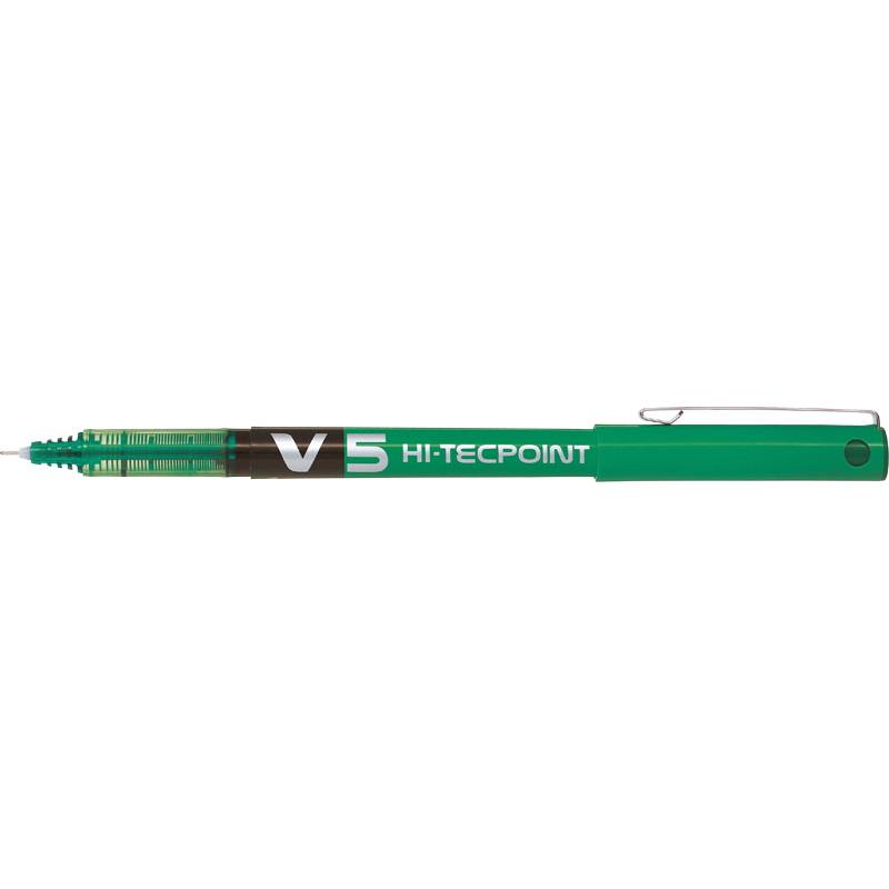 Roller hi-tecpoint Pilot gr&oslash;n extra fine 0,5mm BX-V5