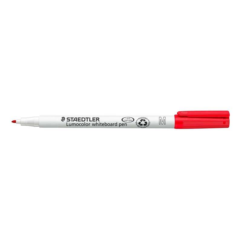 Whiteboardmarker Staedtler 301 r&oslash;d Lumocolor 1,0mm