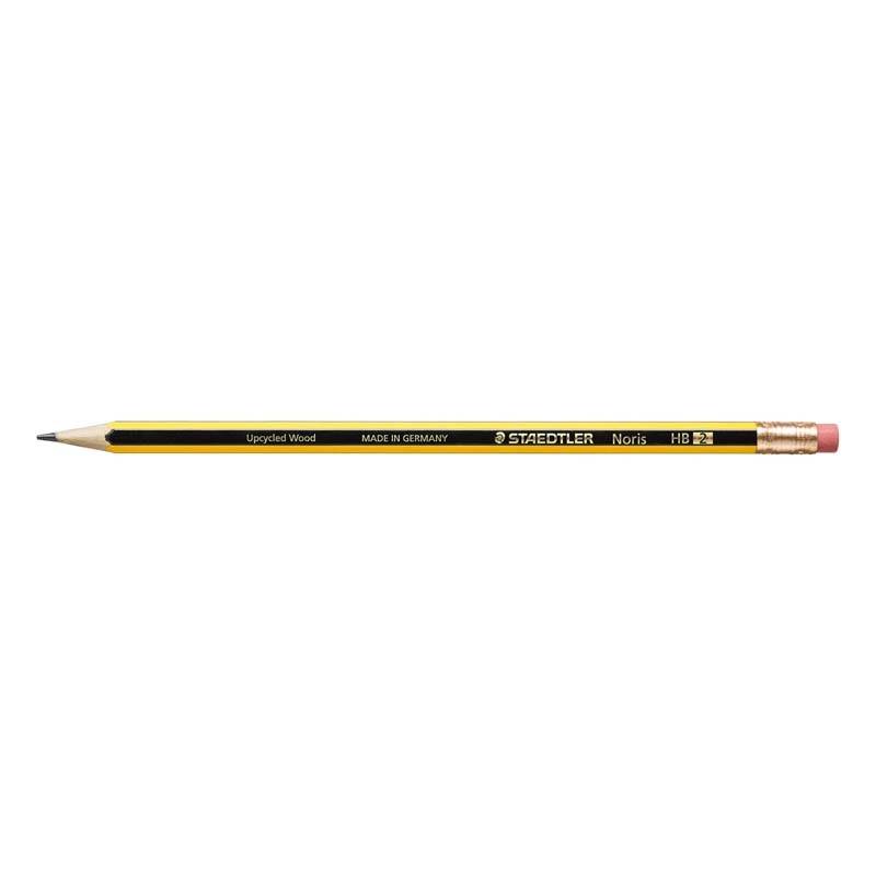 Blyanter Staedtler Noris 122 HB m/viskel&aelig;der