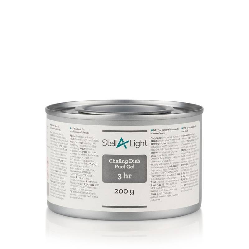 Brandpasta chafing fuel gel 230ml (2-3 timer)