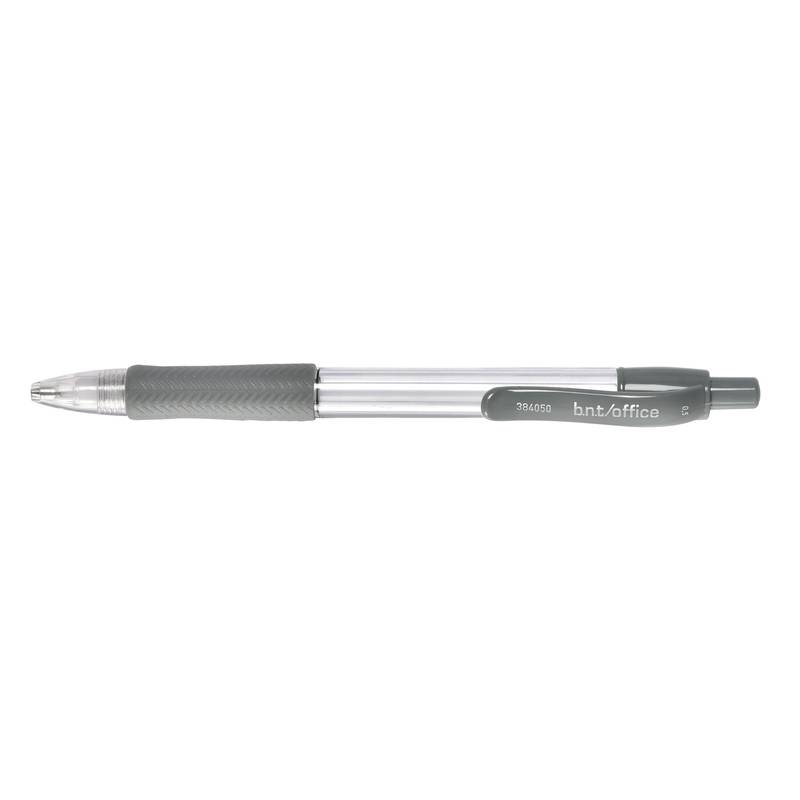 Pencil bnt lysgr&aring;/sort 0,5mm m/gummi greb og viskel&aelig;der