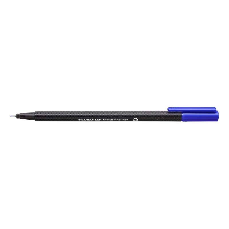 Fineliner STAEDTLER Triplus bl&aring; 0,3mm 97\% RCP