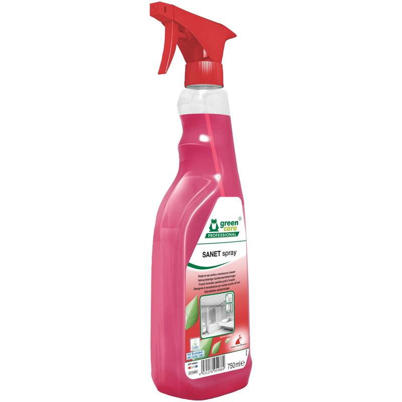 Sanitetsreng&oslash;ring, Tana, SANET spray, sanitary maintenance cleaner R, 