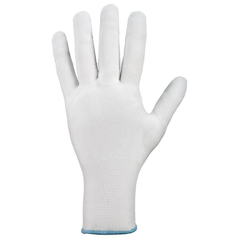 Sk&aelig;rehandske Laiwu 0326 finstrikket handske nylon/polyamid, hvid, pakk