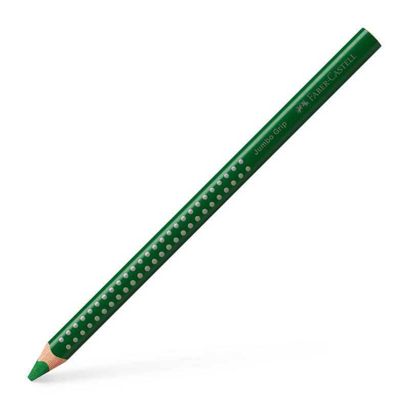 Farveblyant, Faber-Castell Grip, JUMBO, Oliven, trekantet