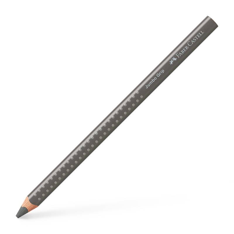 Farveblyant, Faber-Castell Grip, JUMBO, gr&aring;, trekantet