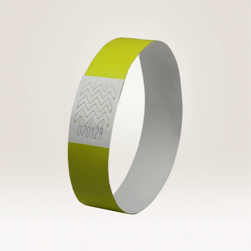 Avery TYVYW-50 Armb&aring;nd, neongul, Tyvek&reg;, 500 stk. 256x19mm