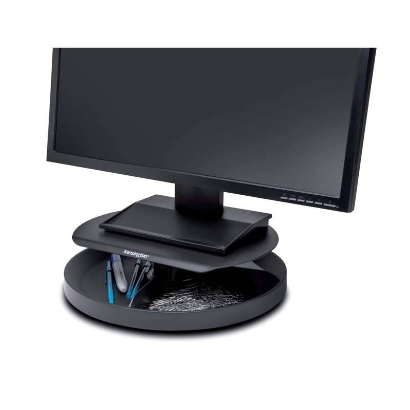 Monitor stand, Kensington, sort