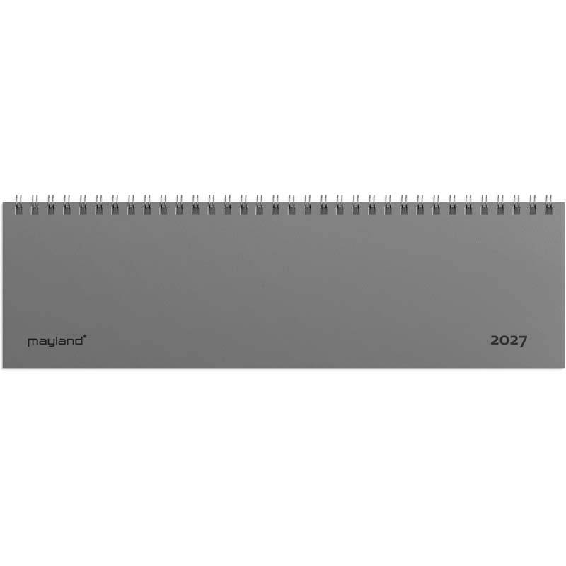Bordkalender, Mayland, 308x98mm &aring;r: 2027, sort,