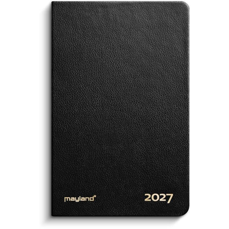 Lommekalender, Mayland Classic, 76x112mm &aring;r: 2027, sort,