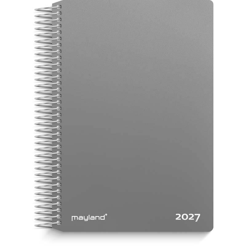 Dagskalender, Mayland Classic, 140x177mm &aring;r: 2027, Gr&aring;,
