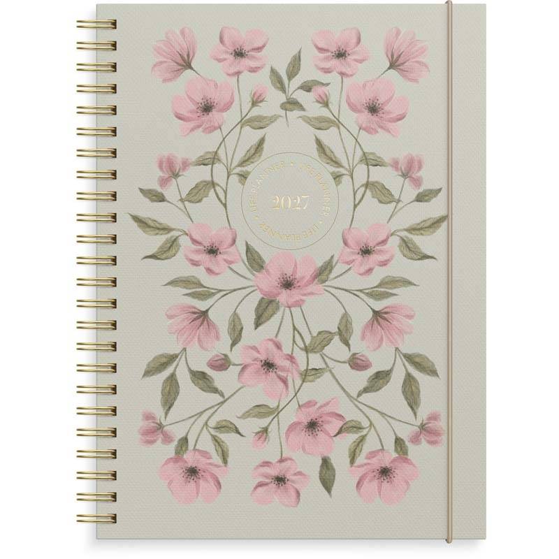 Livsstilskalender, Mayland Life Planner Essentials, 161x215mm &aring;r: 2027, Flerfarvet,