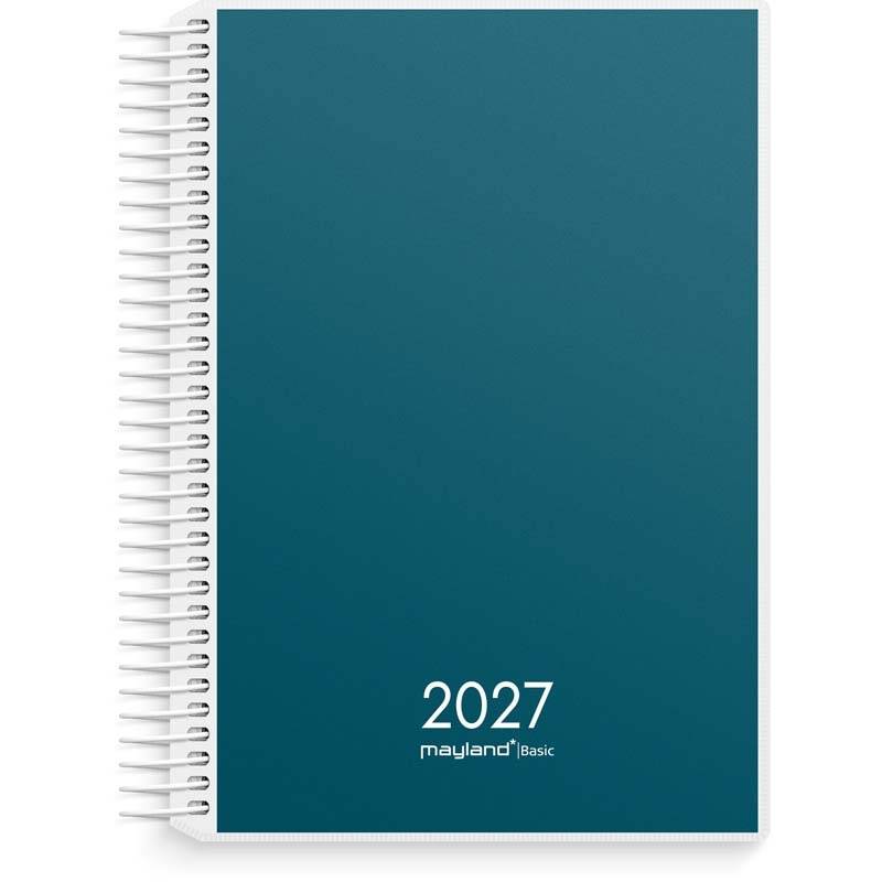 Dagskalender, Mayland Classic, 142x179mm &aring;r: 2027, bl&aring;,
