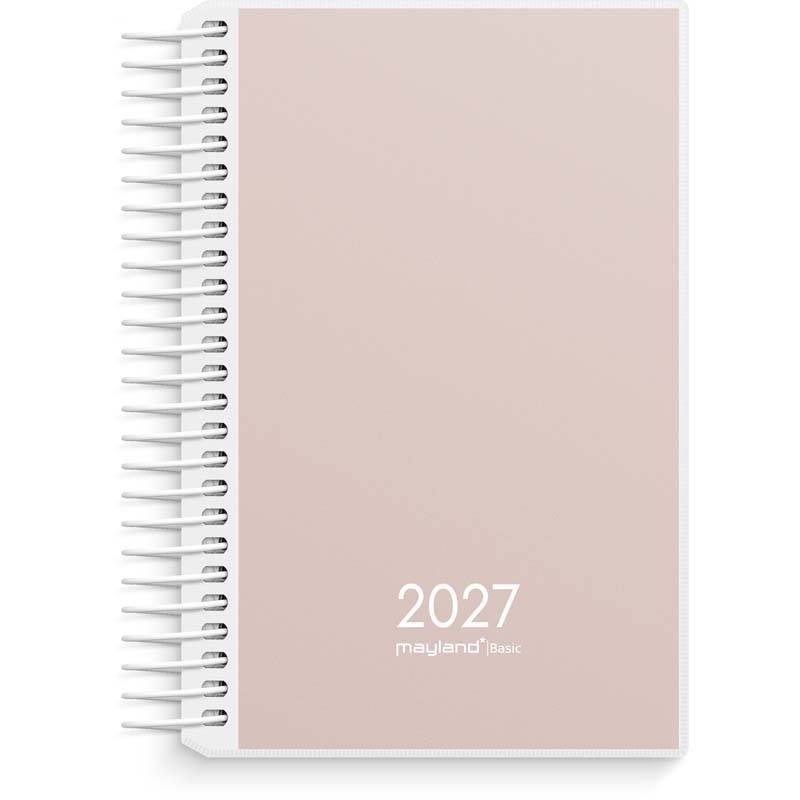 Dagskalender, Mayland Classic, Mini, 98 x129mm &aring;r: 2027, beige,