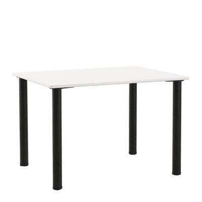 &oslash;60 mm ben i sort farve - s&aelig;t af 4 stk