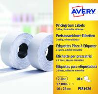 Labels 26x16 G1 White 10-rolls