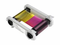 Badgy YMCKO color ribbon 100 prints on roll