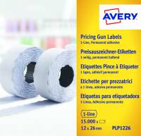 Labels 26x12 G2 White 10-rolls