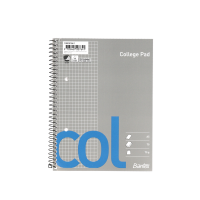 Col Kollegieblok A5 kvadreret 2H 70 ark 70g
