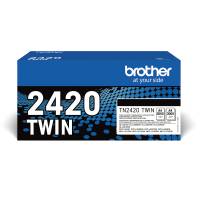 TN2420 TWIN-pack black toners (2 x 3K)