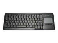 Active Key Industrial Keyboard Touchpad Compact W Black