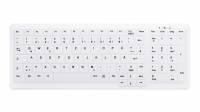 Active Key ClassicClean Med Keyboard IP68 Compact WL White