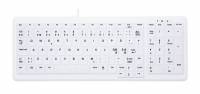 Active Key ClassicClean Med Keyboard IP68 Compact W White