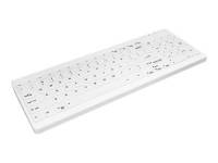 Active Key QuickClean Med Keyboard Rem Cov Comp WL White