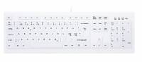 Active Key ClassicClean Med Keyboard IP68 Full-Size W White