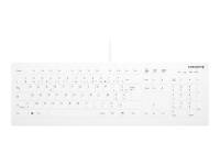 Active Key QuickClean Med Keyboard IP68 Full-Size W White