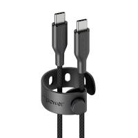 EMPOWER Racing 60W USB-C to USB-C Cable 2M, Space Black
