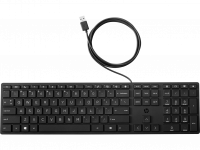 HP 320K Wired Keyboard, Black (Nordic)