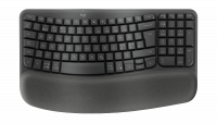 Wave Keys wireless ergonomic keyboard, Graphite (Nordic)