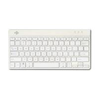 R-Go Compact Break ergonomic wireless keyboard, White Nordic