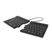 R-Go Split Break ergonomic wireless keyboard, Black Nordic